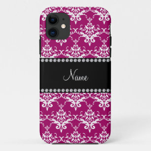Personalisierter Name Magenta Case-Mate iPhone Hülle