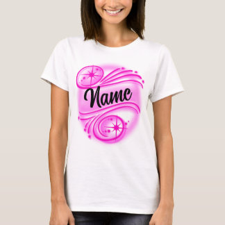 Personalisierter Name mit benutzerdefinierter Pins T-Shirt