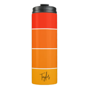 Personalisierter Name Modern Einfach Und Trendig Thermosbecher