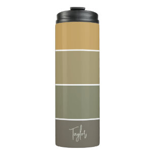Personalisierter Name Modern Einfach Und Trendig Thermosbecher