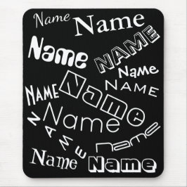 Personalisierter Name Mousepad