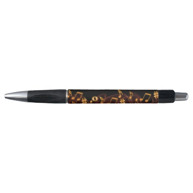 Personalisierter Name Musical Notes Musician Pen Kugelschreiber (Vorderseite)