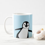 Personalisierter Name Niedlich Peeking Pinguin bla Kaffeetasse<br><div class="desc">Vorstellung unserer Personalisierten Name Niedlich Peeking Pinguin Blue Coffee Tasse! Diese köstliche Tasse ist ideal, um Ihrer Morgenkaffee-Routine eine Touch von Lustigkeit und Personalisierung hinzuzufügen oder als nachdenkliches Weihnachtsgeschenk. Die Tasse ist mit einer hübschen Pinguin-Illustration versehen, die um die Seite schaut und Ihnen ein Lächeln mit spielerischem Ausdruck verleiht. Das...</div>