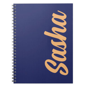 Personalisierter Name Notebook Writing Journal Notizblock