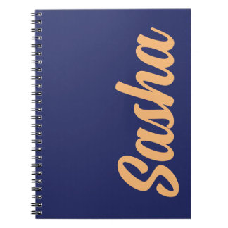Personalisierter Name Notebook Writing Journal Notizblock