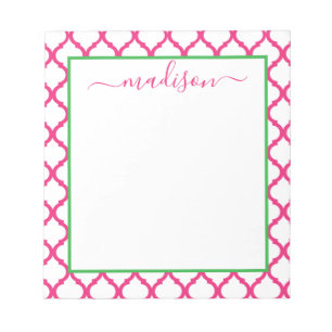 Personalisierter Name Notepad Notizblock