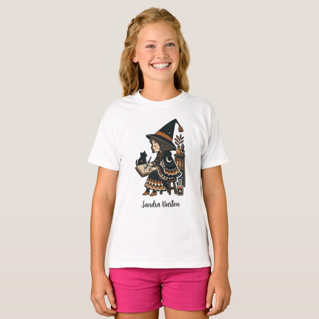 Personalisierter Name oder Text mit studierender H T-Shirt (Vorne ganz)
