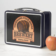 Personalisierter NAME Old Oak Barrel Bierbrauerei