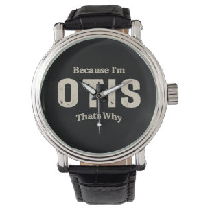 Personalisierter Name Otis Armbanduhr
