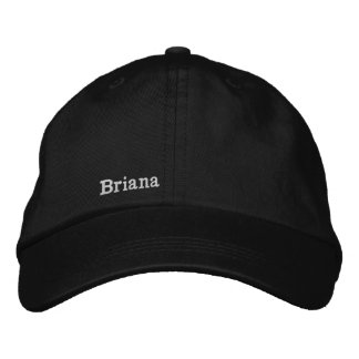 personalisierter Name, personalisierter Text Bestickte Baseballkappe