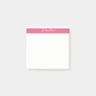 PERSONALISIERTER Name Postit-Notizen Post-it Klebezettel