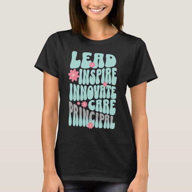 Personalisierter Name Retro Hauptgeschenk T-Shirt (Vorderseite)