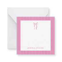 Personalisierter Name Rosa Schleife