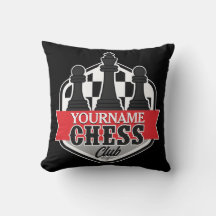 Personalisierter NAME Schachspieler Club Checkmate