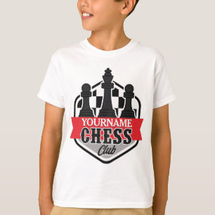 Personalisierter NAME Schachspieler Club Schachmat T-Shirt