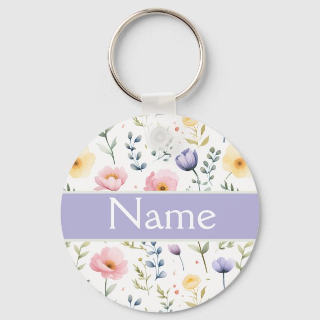Personalisierter Name Schlüsselanhänger (Vorderseite)