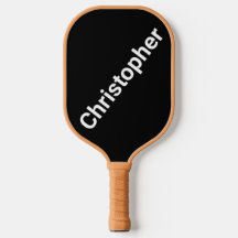 Personalisierter Name Schwarz/Weiß
