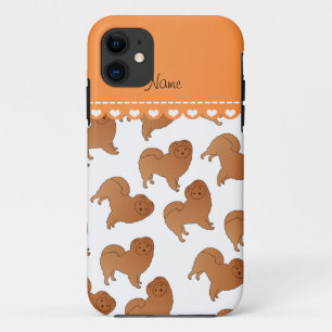 Personalisierter Name: Schwarze Hunde iPhone 11 Hülle