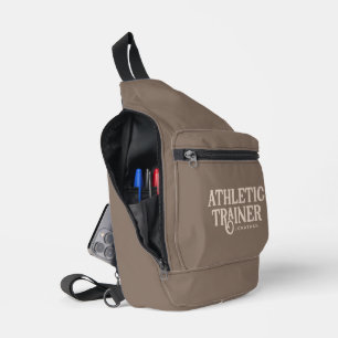 Personalisierter Name Sporttrainer Crossbody Bag