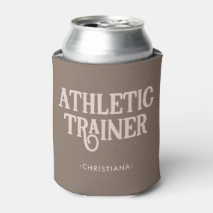 Personalisierter Name Sporttrainer Dosenkühler