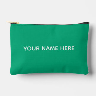 Personalisierter Name Stylisch Modern Elegant Mini Zubehörtasche