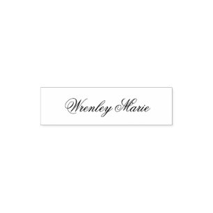 Personalisierter Name Stylisch Professionell Permastempel