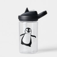 Personalisierter Name Süßer spähender Pinguin