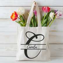 personalisierter Name Tasche, Sonderbrief C Gesche