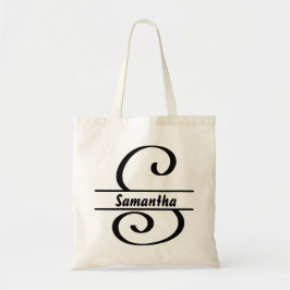 personalisierter Name Tasche, Sonderbrief S Gesche Tragetasche