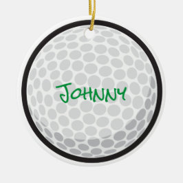Personalisierter Name Team Jahr Weiß Keramik Ornament