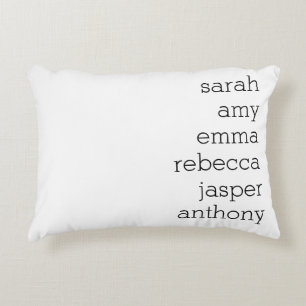 Personalisierter Name Throw Kissen , Anpassen