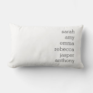 Personalisierter Name Throw Kissen , Anpassen
