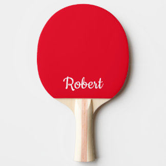 Personalisierter Name Tischtennis Schläger
