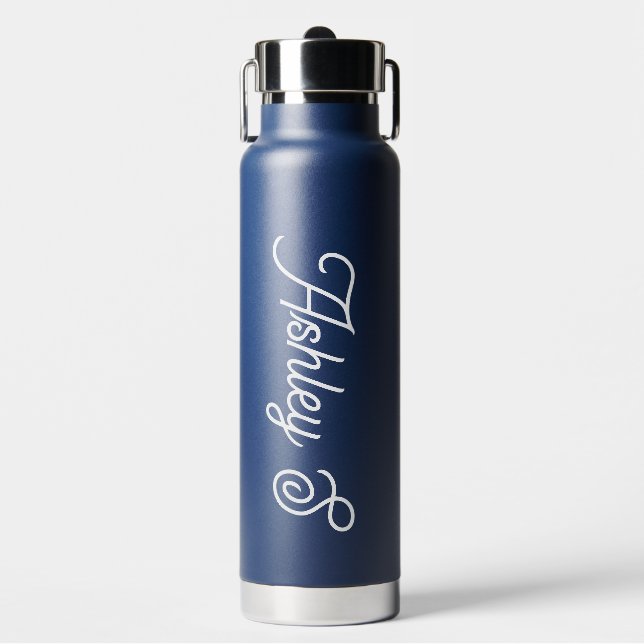 PERSONALISIERTER NAME TRINKFLASCHE (Vorderseite)
