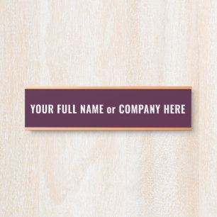Personalisierter Name Tür Unterschreiben Sie Ihr e Türschild