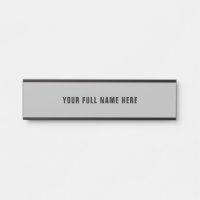Personalisierter Name Tür Unterzeichnen Sie Ihre F