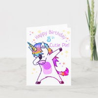 Personalisierter Name und Alter Unicorn Geburtstag