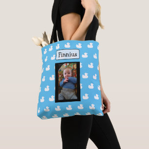Personalisierter Name und Baby-Foto Tasche