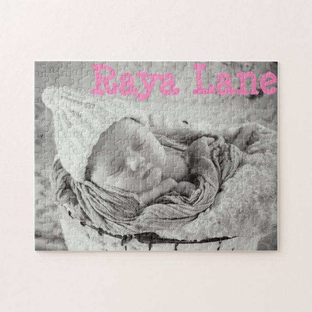 Personalisierter Name und Foto Puzzle (Horizontal)