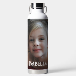 Personalisierter Name und Foto Trinkflasche