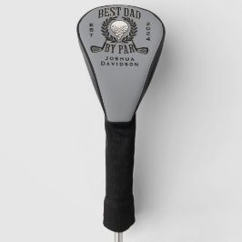 Personalisierter Name und Jahr Bester Vater nach P Golf Headcover