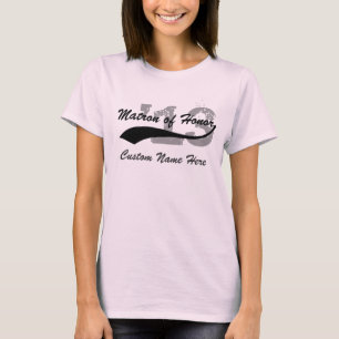 Personalisierter Name und Jahr Matron der Ehre Shi T-Shirt