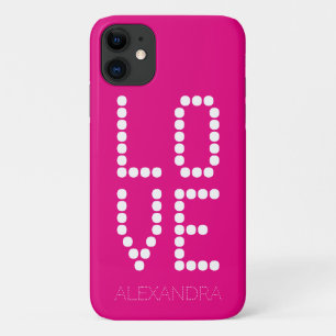 Personalisierter Name und Monogramm Smart Schrifta Case-Mate iPhone Hülle