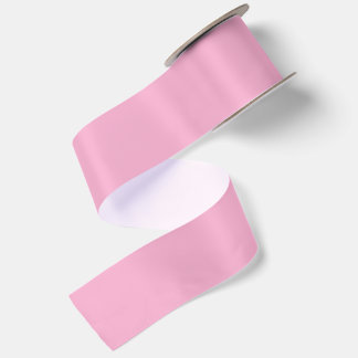 PERSONALISIERTER NAME UND TEXT ROSA SATINBAND