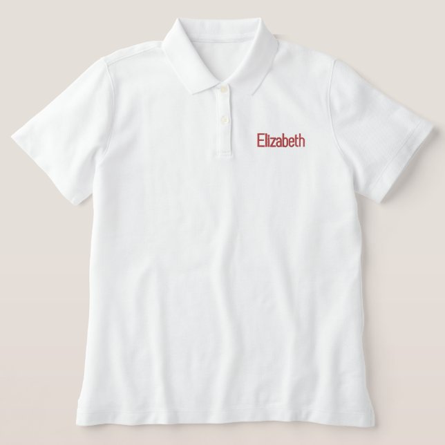 Personalisierter Name und Textfarbe - für Frauen (Design Vorderseite)