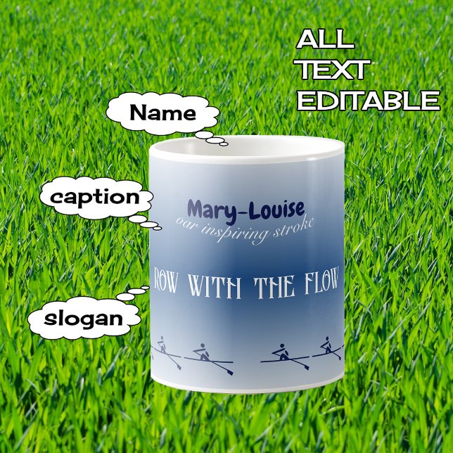 Personalisierter Name und Textreihenfolge Kaffeetasse (Von Creator hochgeladen)