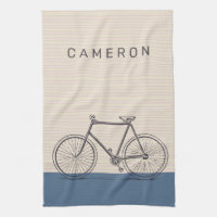 Personalisierter Name Vintages Fahrrad Stilvoll