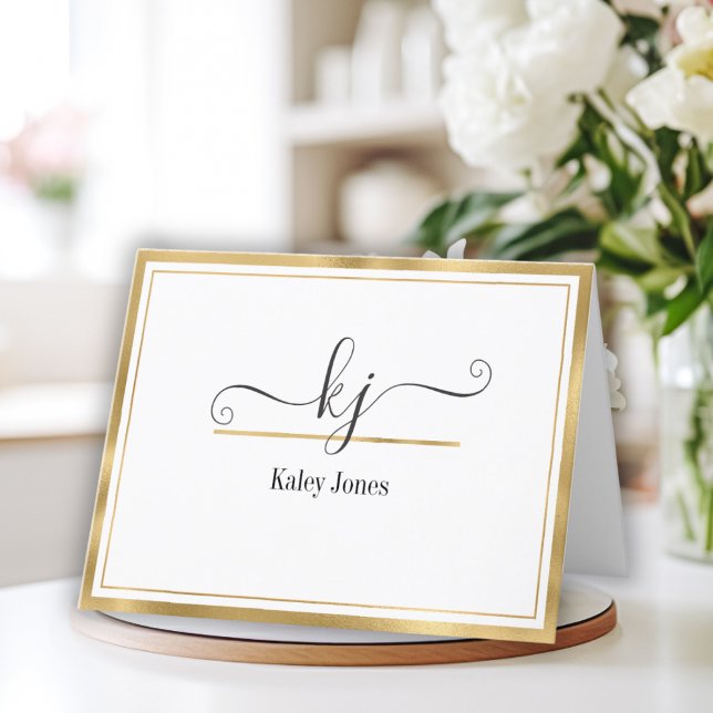 Personalisierter Name | Von der Rezeption des Dank Dankeskarte (Von Creator hochgeladen)