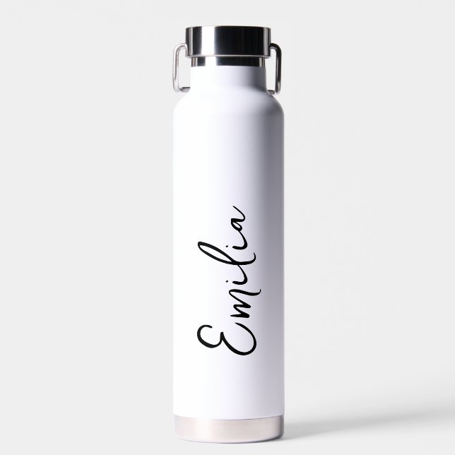 Personalisierter Name Wasser Flasche (Vorne)