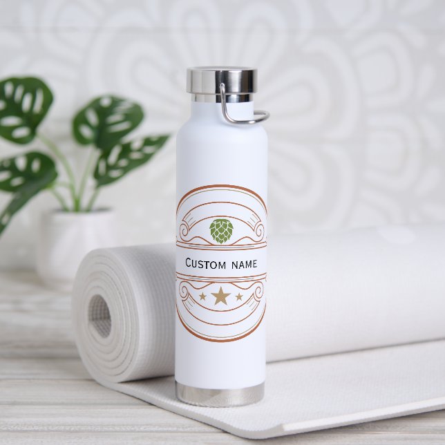 Personalisierter Name Wasser Flasche (Yoga)